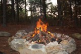 castlewood_trails_firepit_beavers_bend_cabin